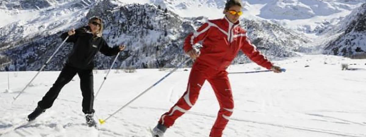 Nombreuses pistes de ski de fond