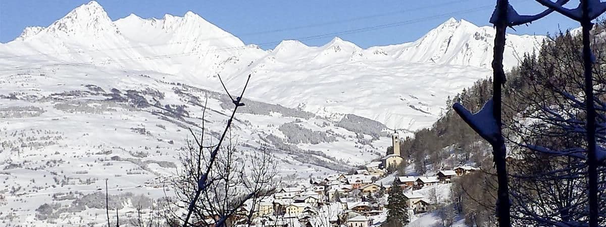 Peisey au coeur de l'hiver